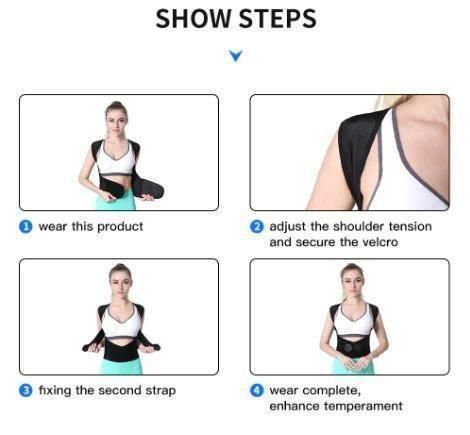 Adjustable Back Posture Corrector/ Slouching Relieve Pain Belt Women and Men